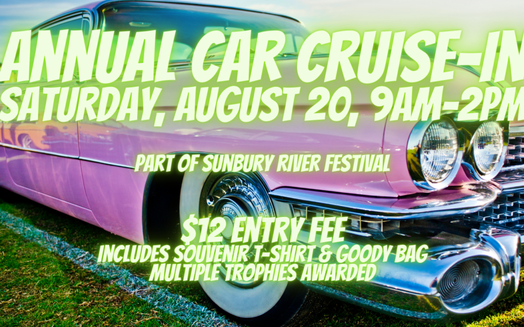 2022 River Festival Car Cruise In Registration