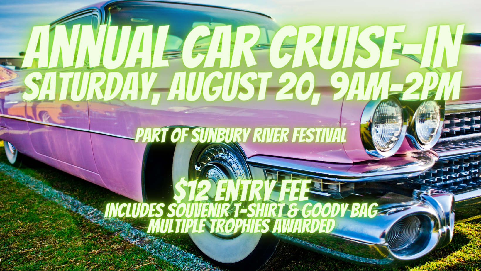 Sunbury River Festival Car Cruise In, August 20, 2002 Downtown Sunbury PA